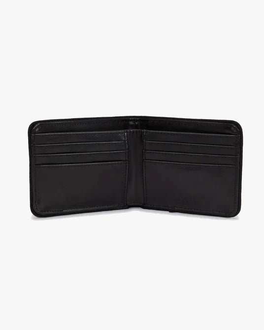Fred Perry L2810 Tonal Coated Polyester Wallet 774 - Black/Gold