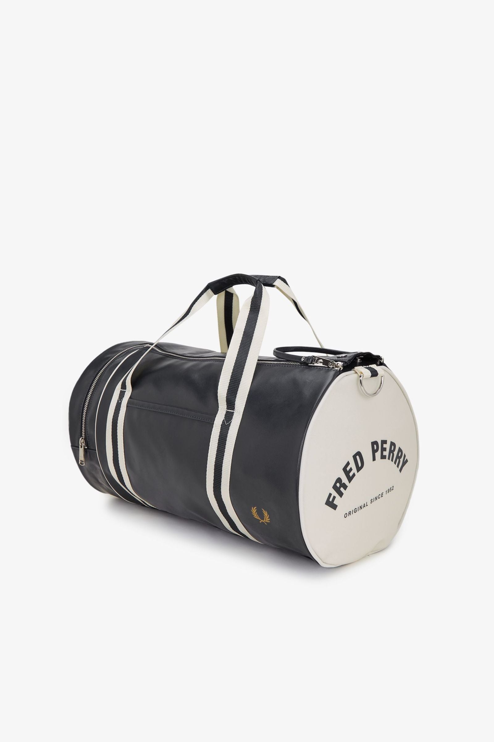 Fred Perry L7255 Classic Barrel Bag 635 - Navy/Ecru