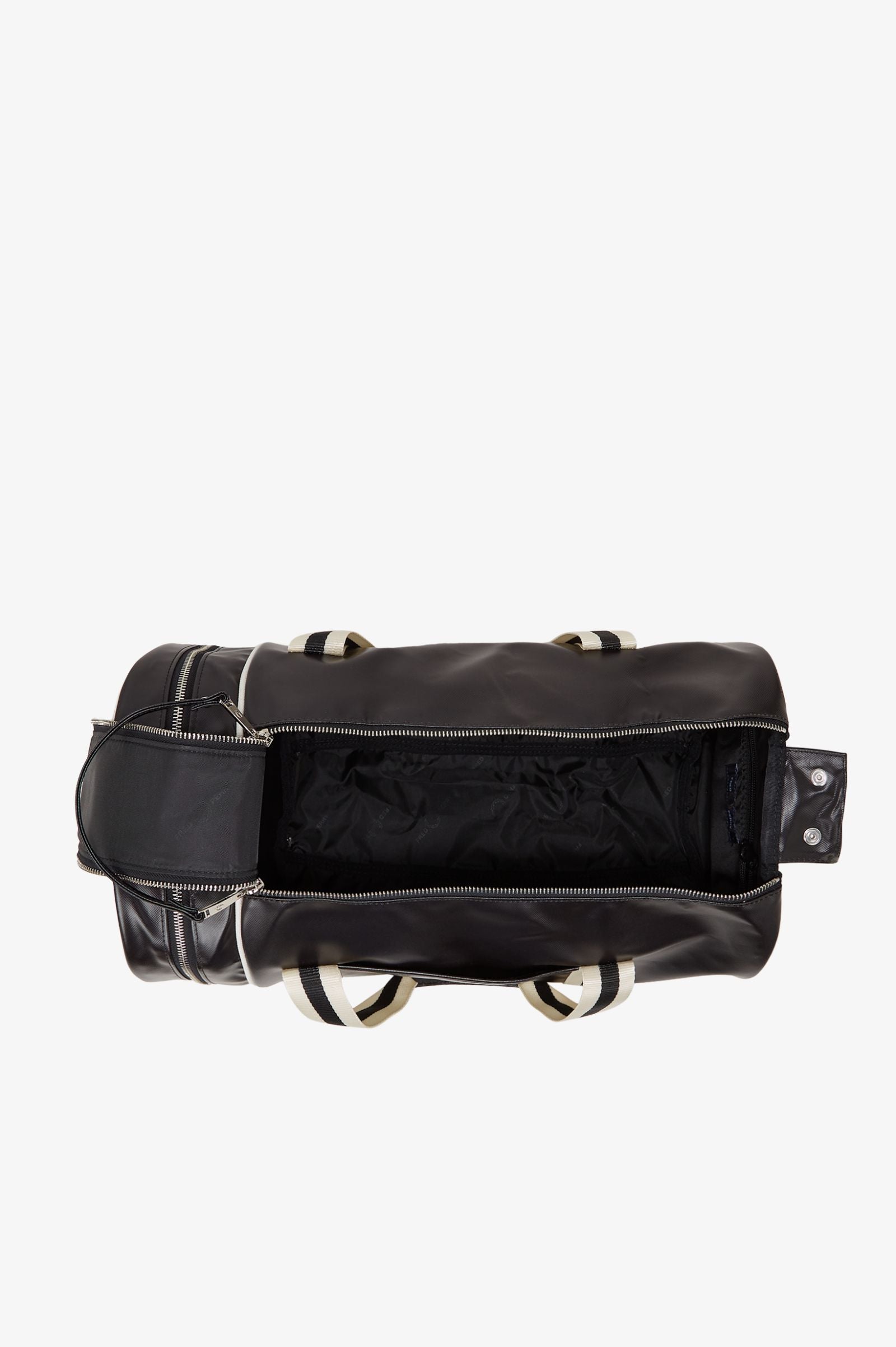 Fred Perry L7255 Classic Barrel Bag D57 - Black Ecru