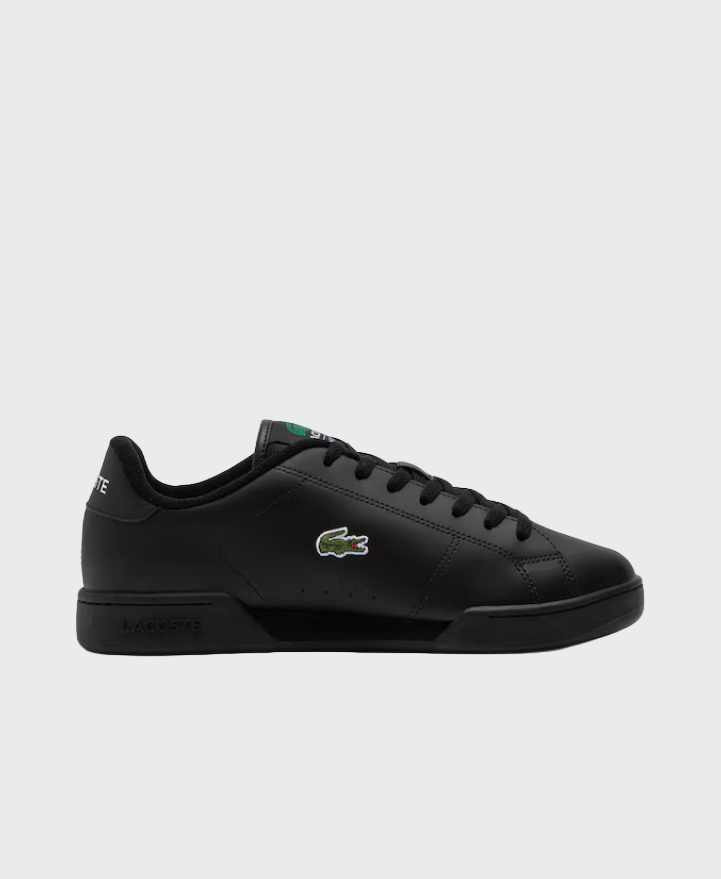Lacoste Carnaby Cup Leather Sneakers - Black