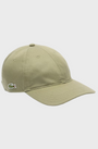 Lacoste Cotton Twill Cap - BMY Khaki Green