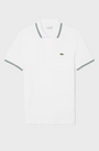 Lacoste PH9875 Regular Fit Trim Accent L.12.12 Polo Shirt 001 White