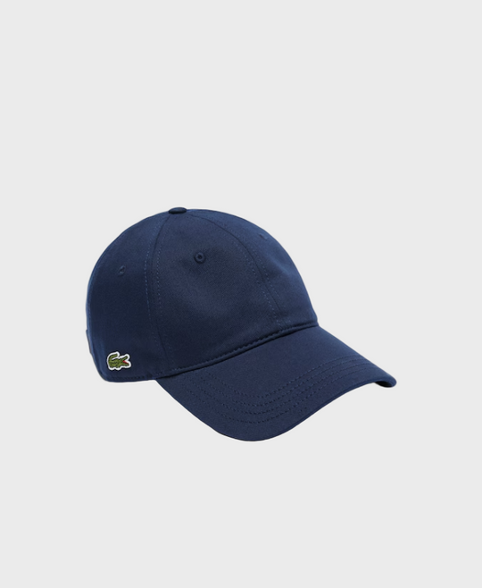 Lacoste RK0440 Cotton Twill Cap - Navy Blue