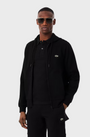 Lacoste SH9626 Zip-Up Fleece Hoodie - 031 Black