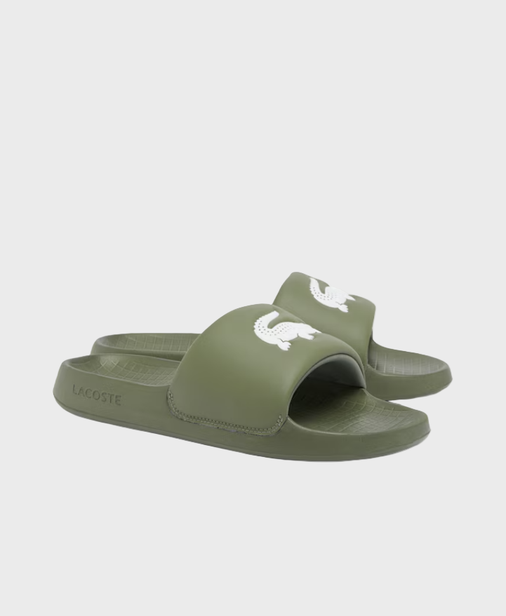 Lacoste Serve Slide 1.0 - Khaki/White