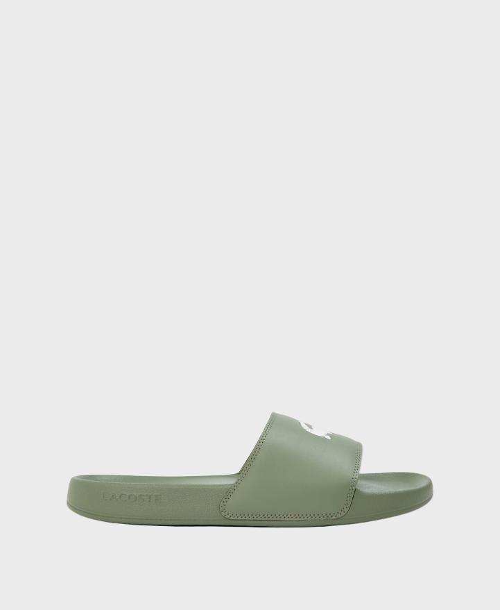 Lacoste Serve Slide 1.0 - Khaki/White