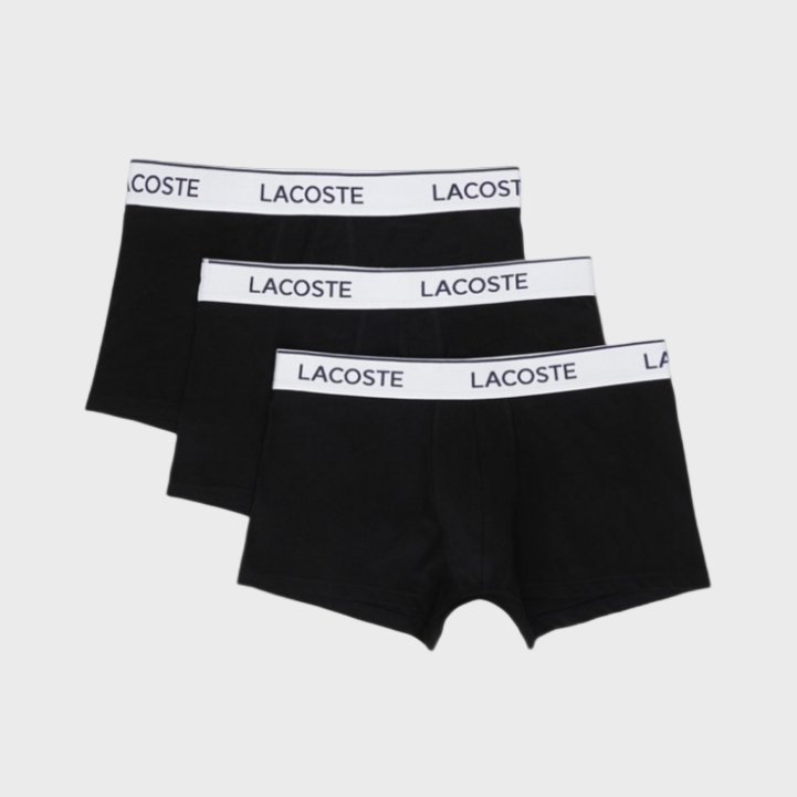 Lacostre 5H9002 3 Pack Boxer Shorts 031 Black