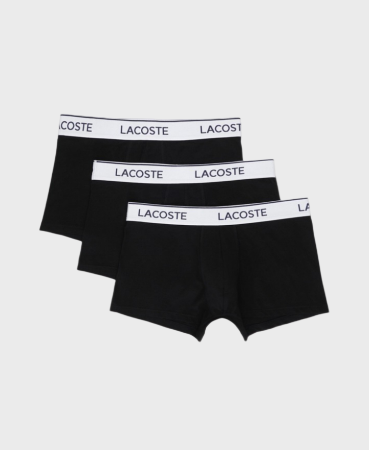 Lacostre 5H9002 3 Pack Boxer Shorts 031 Black