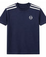 Sergio Tacchini STM12239 Locchi T-Shirt - Maritime Blue/White