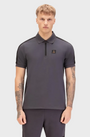 Luke 1977 Caltech 1000 Zip Polo - Charcoal
