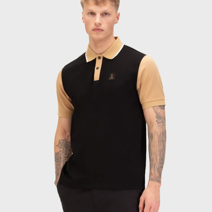 Luke 1977 Saddleworth Polo Shirt - Black