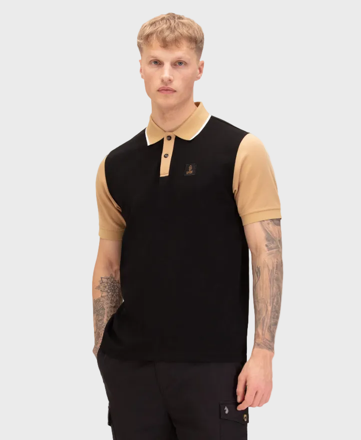 Luke 1977 Saddleworth Polo Shirt - Black