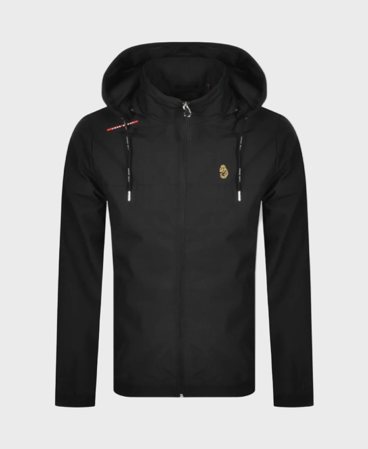 Luke 1977 Brownhills Hodded Jacket - Jet Black