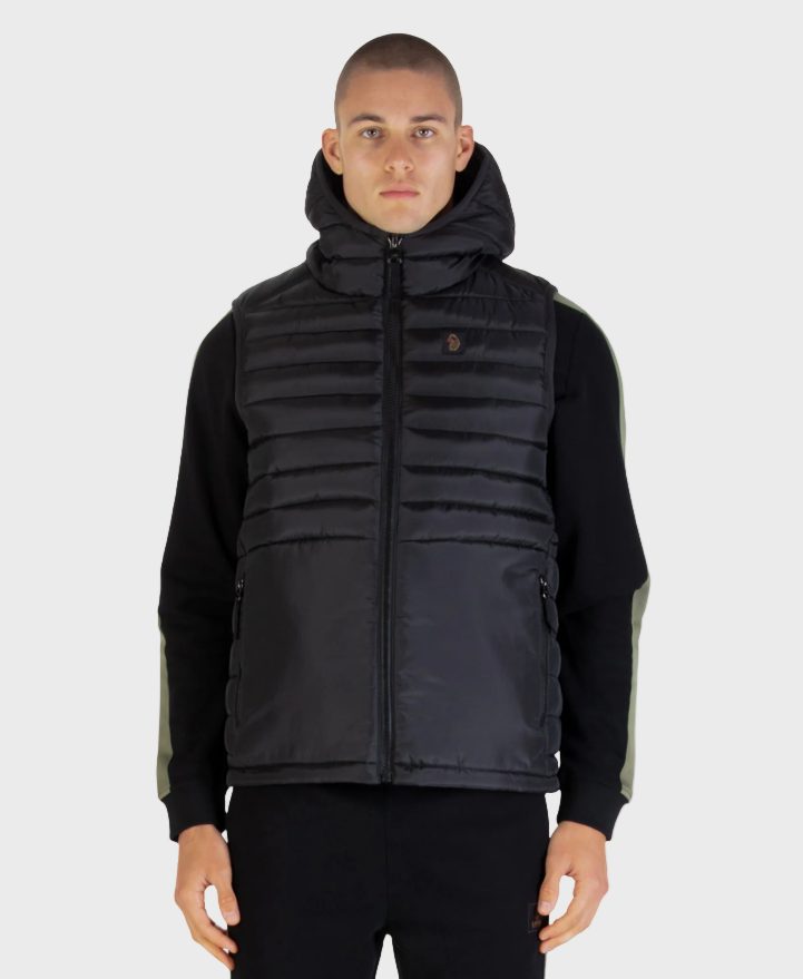 Luke 1977 Bub Hood 2 Gilet - Black