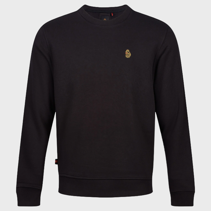 Luke 1977 London 1000 Crewneck Sweatshirt - Jet Black