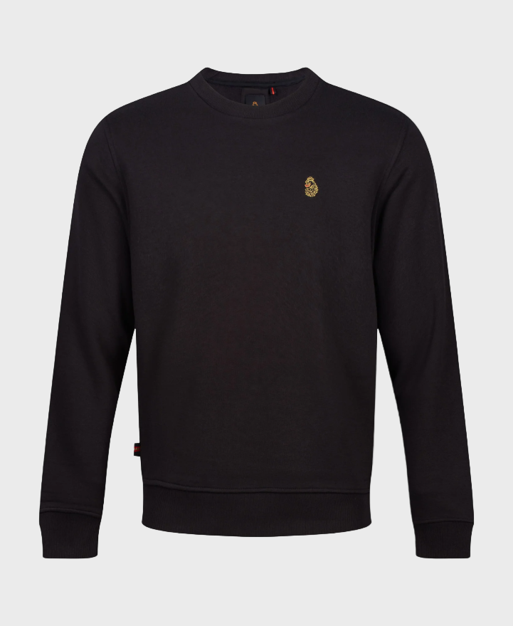 Luke 1977 London 1000 Crewneck Sweatshirt - Jet Black