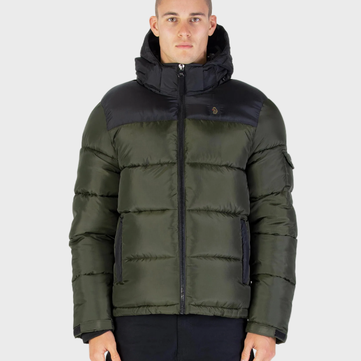 Luke 1977 M680717 Yupick Hooded Jacket - Dark Green