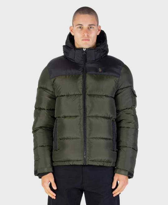 Luke 1977 M680717 Yupick Hooded Jacket - Dark Green