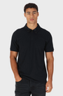 Luke 1977 M751450 Henderson Zip Polo Shirt - Black/Black