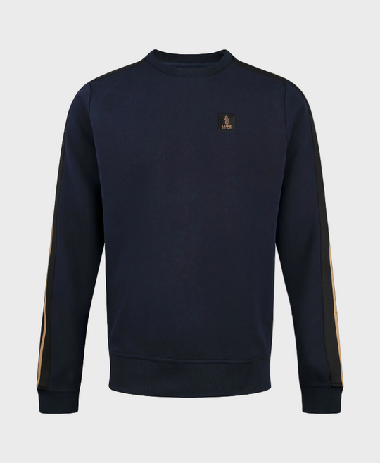 Luke 1977 Massachusetts 1000 Tape Detail Sweat - Dark Navy