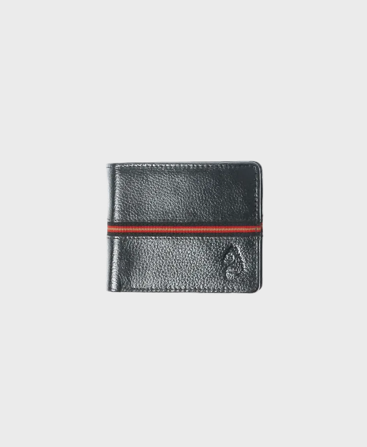 Luke 1977 Milled Leather Wallet - Black