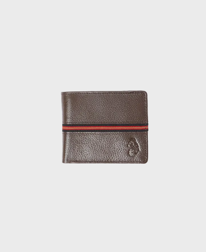 Luke 1977 Milled Leather Wallet - Brown