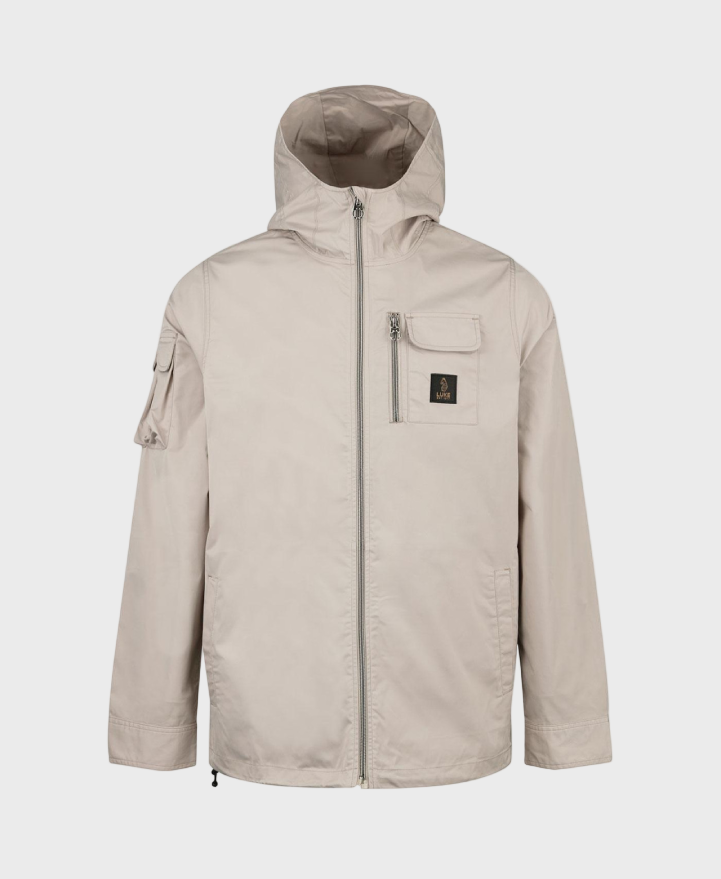 Luke 1977 Nepal Hooded Jacket - Stone