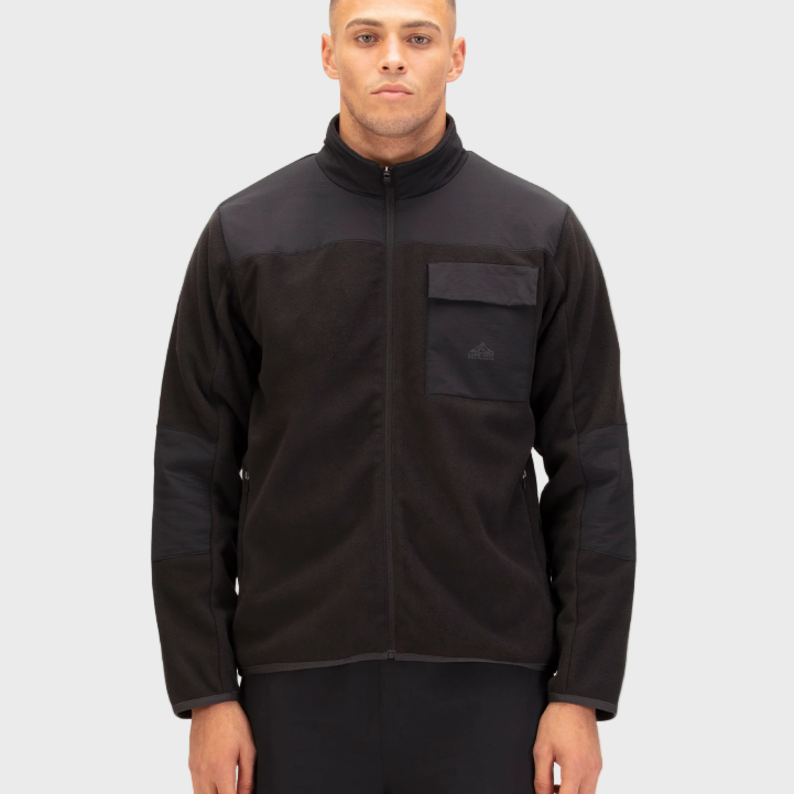 Luke 1977 Nevis 1000 Zip Funnel Jacket - Black