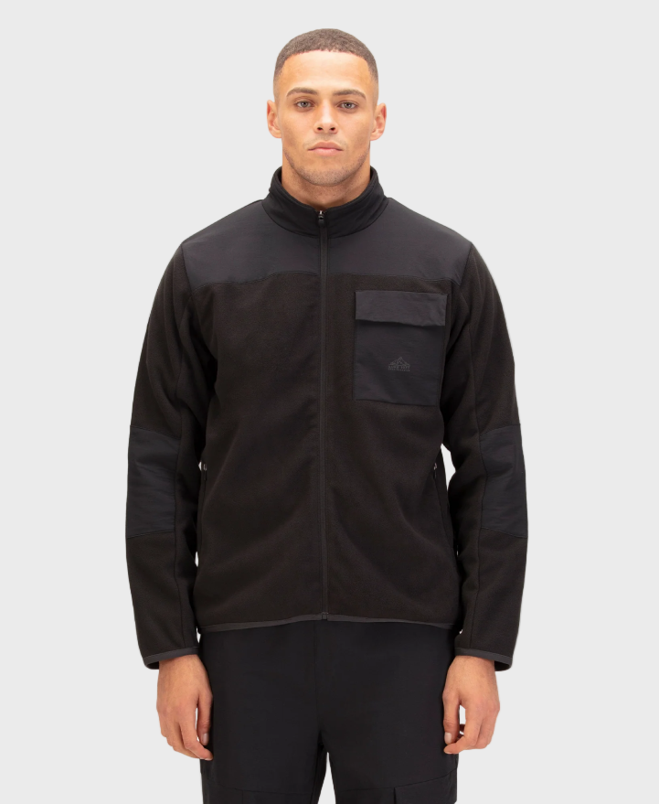 Luke 1977 Nevis 1000 Zip Funnel Jacket - Black