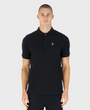 Luke 1977 New Mead Pique Polo Shirt - Black