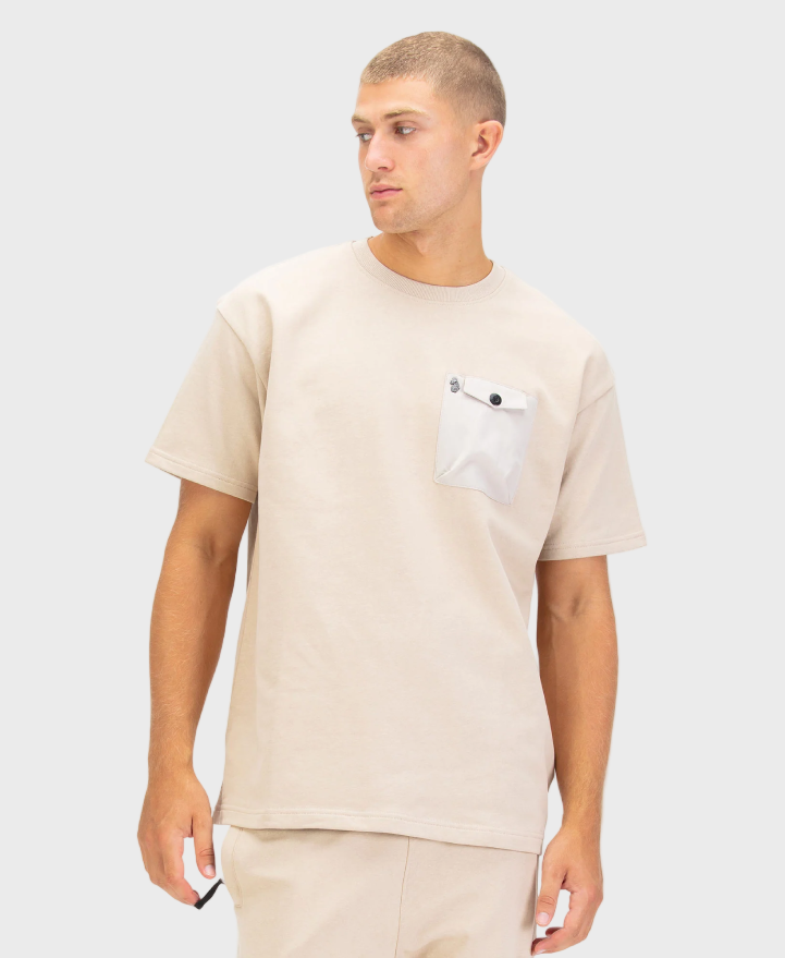 Luke 1977 Putney 1000 Pocket T-Shirt - Stone