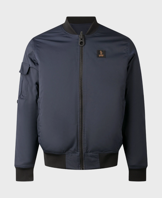 Luke 1977 Suzhou Reversible Bomber Jacket - Dark Navy