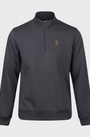 Luke 1977 Sydney 1000 1/4 Zip Sweatshirt Charcoal