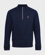 Luke 1977 Sydney 1000 1/4 Zip Sweatshirt Dark Navy