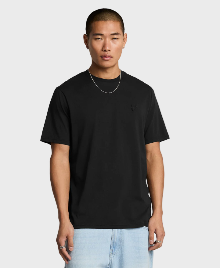 Lyle & Scott Superfine Cotton T-Shirt - Black
