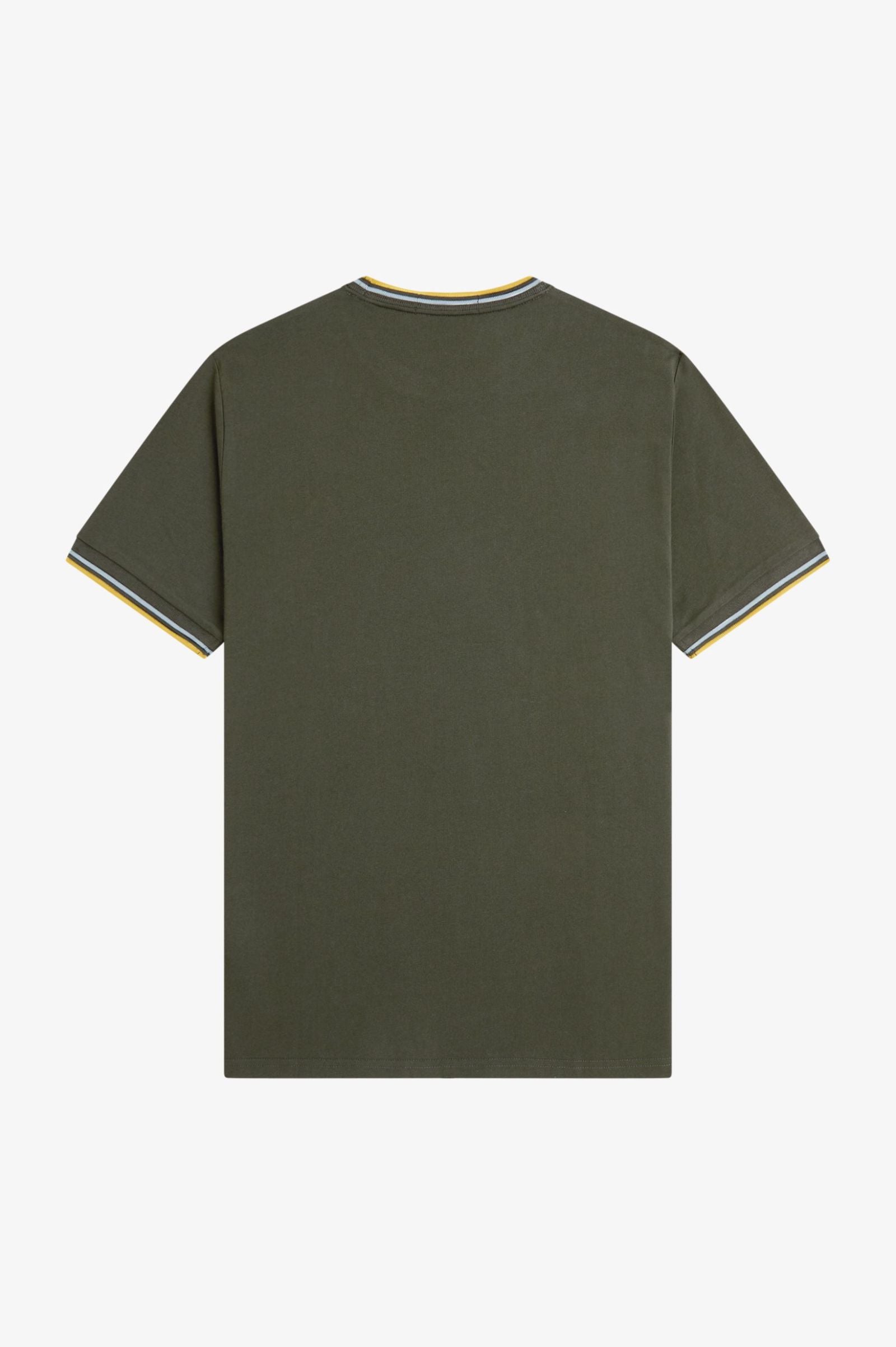 Fred Perry M1588V Twin Tipped T-Shirt 05B - HNTNGR/LGIC/LMNB 05B