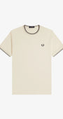 Fred Perry M1588V T-Shirt - 68C Ecru