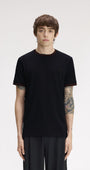 Fred Perry M1588V Twin Tipped T-Shirt 75C - Navy/Brandy/Rich Bran