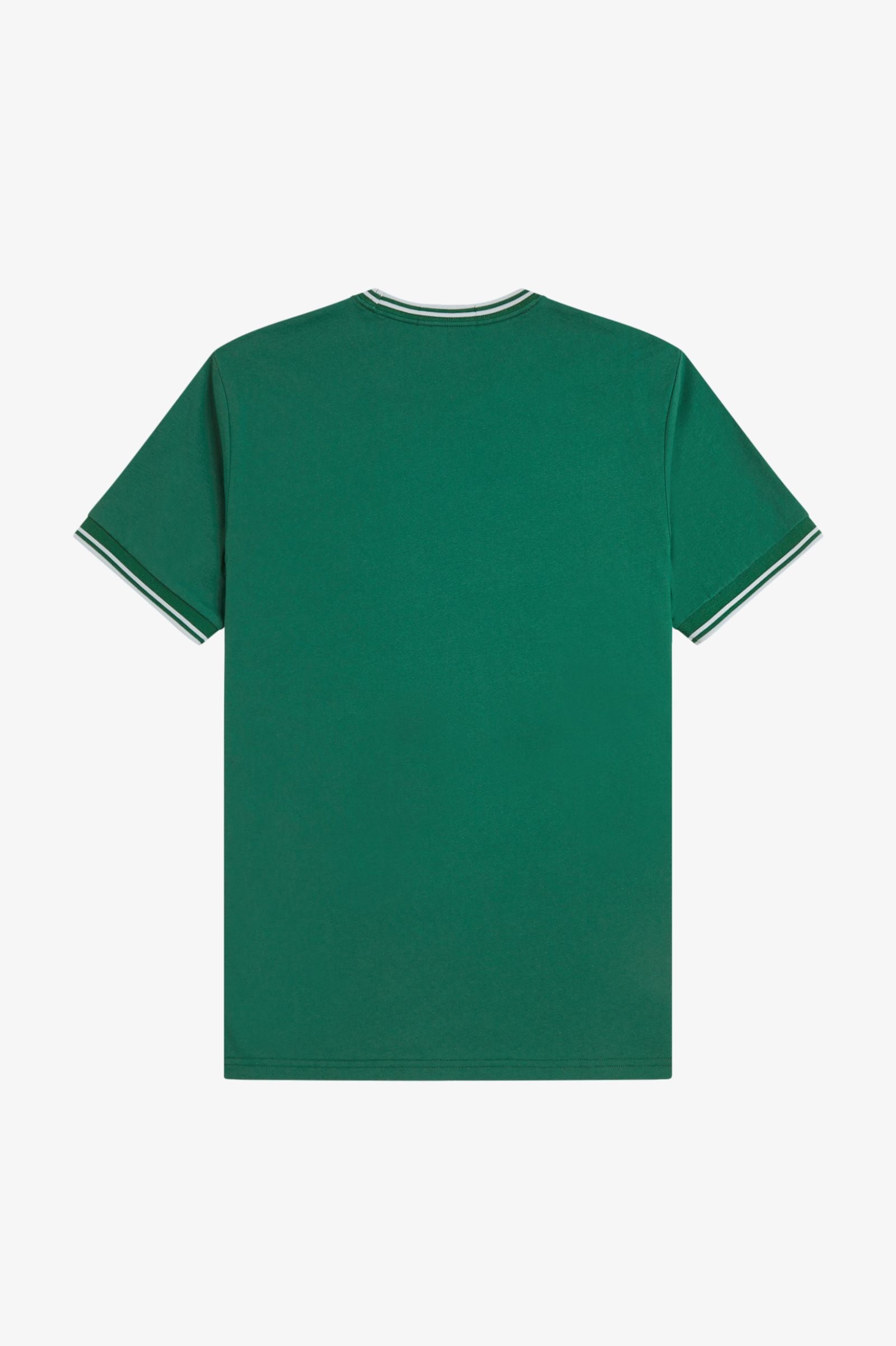 Fred Perry M1588V Twin Tipped T-Shirt - Sptgrn/Ltic/Ltic 81B