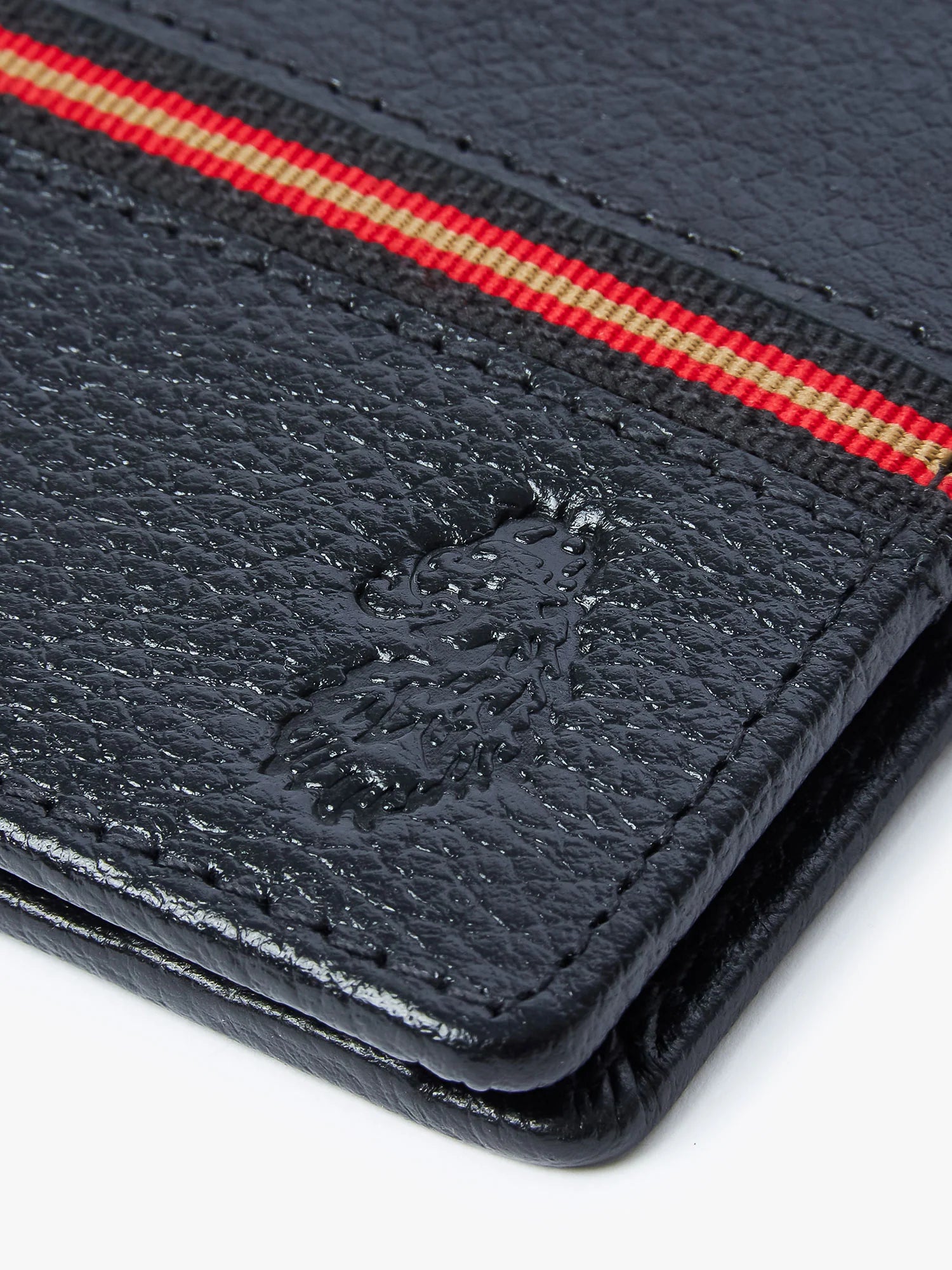 Luke 1977 Milled Leather Wallet - Black