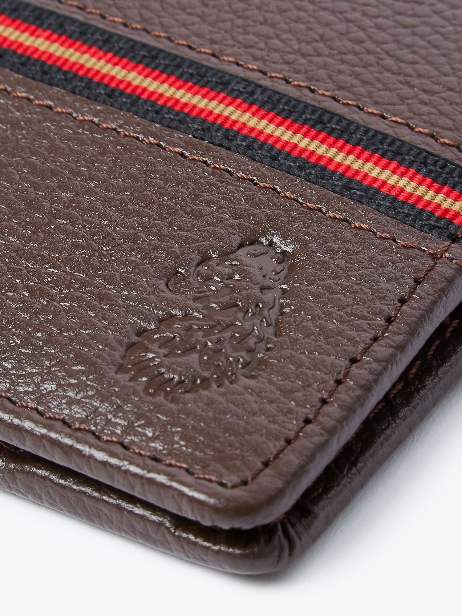 Luke 1977 Milled Leather Wallet - Brown