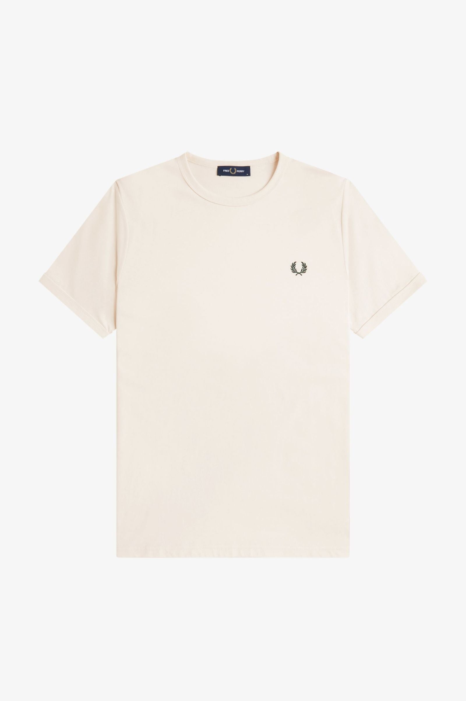 Fred Perry M3519 Crew Neck T-Shirt - Ecru 91B