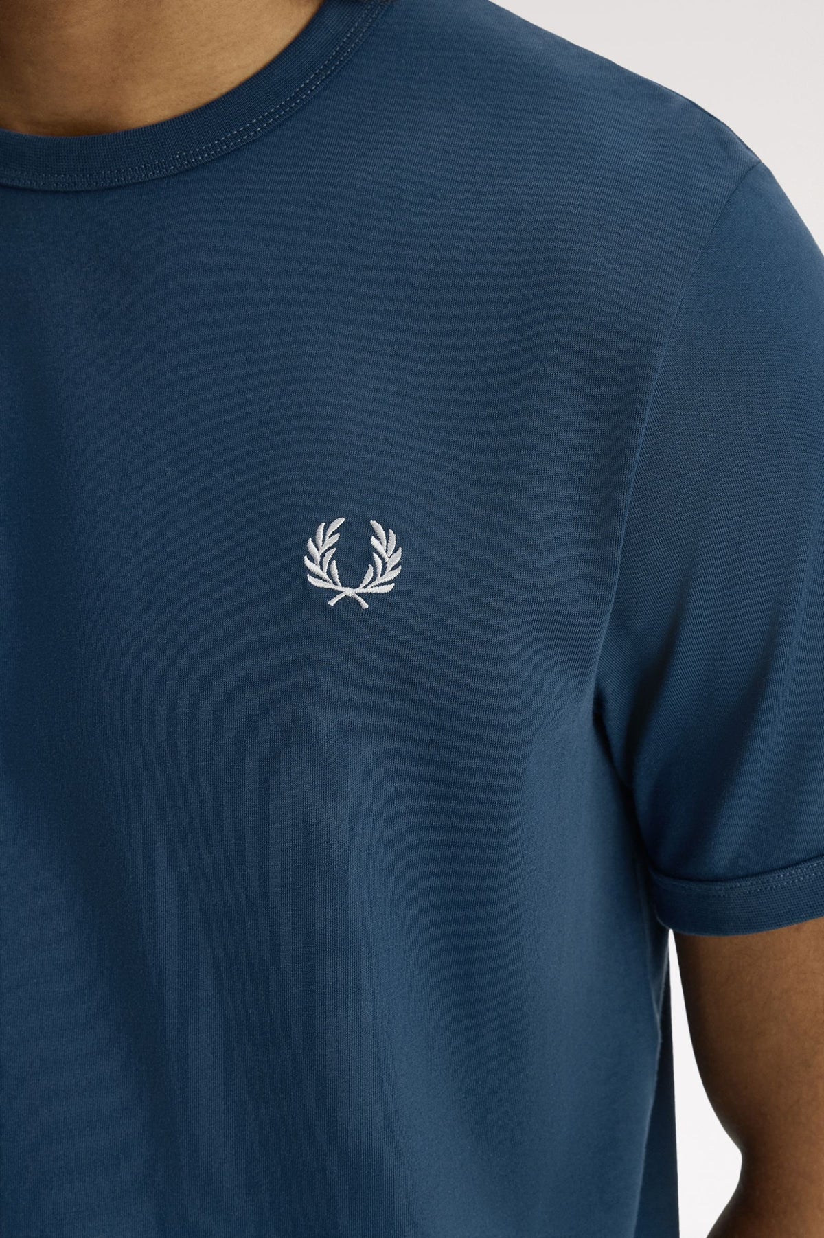 Fred Perry M3519 Ringer T-Shirt 30C - Mod Blue