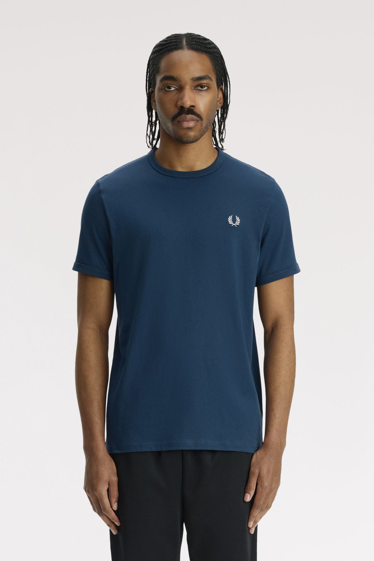 Fred Perry M3519 Ringer T-Shirt 30C - Mod Blue