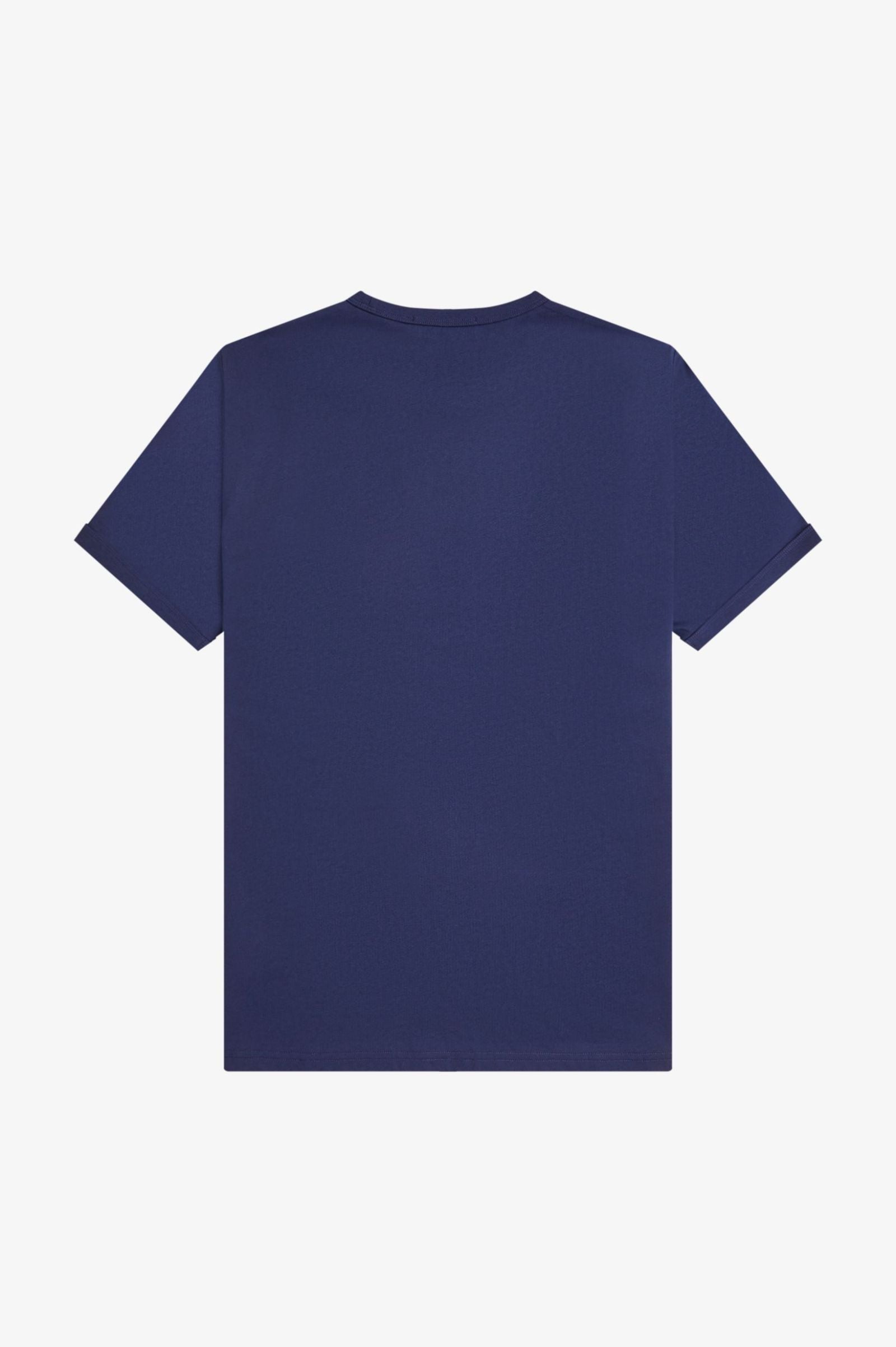 Fred Perry M3519 Ringer T-Shirt - Tennis Blue 31B