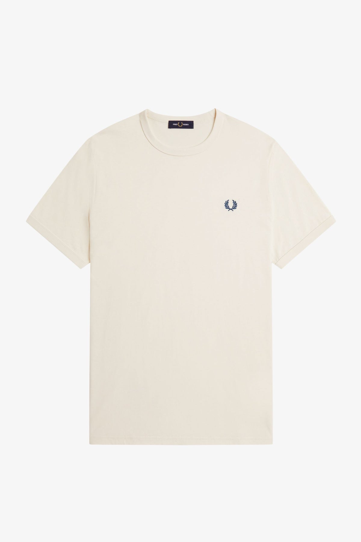 Fred Perry M3519 Ringer T-Shirt 83D - Ecru