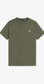 Fred Perry M3519 Crew Neck T-Shirt - Laurel W Green W19