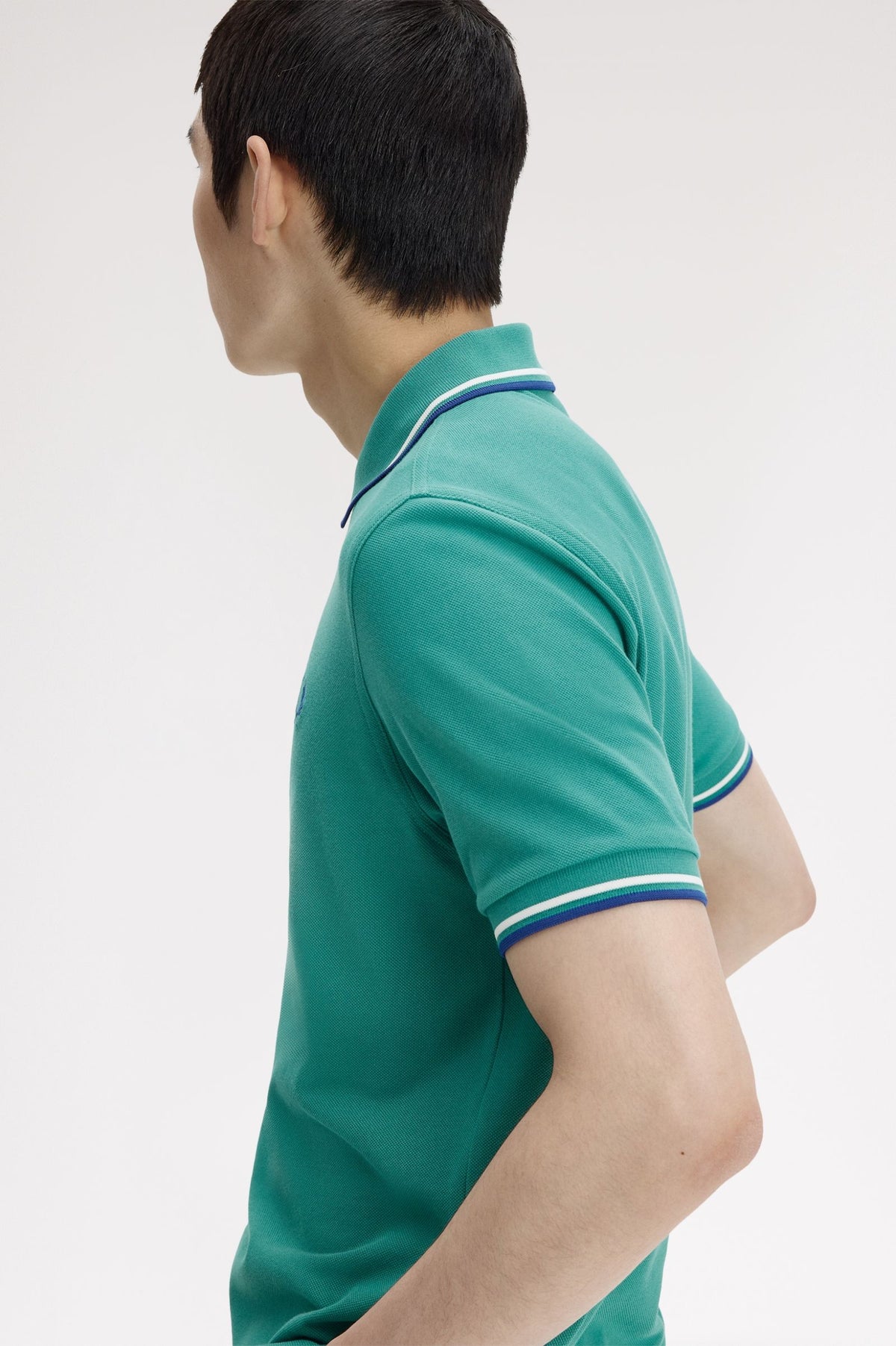 Fred Perry M3600 Twin Tipped Polo T-Shirt 03B - DPMNT/SNWH/SOHEC