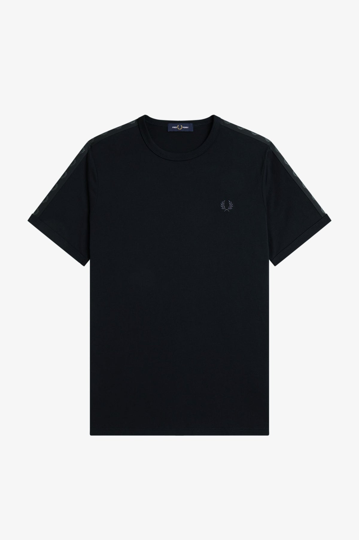 Fred Perry M4613 Contrast Tape Ringer T-Shirt 236 - Black