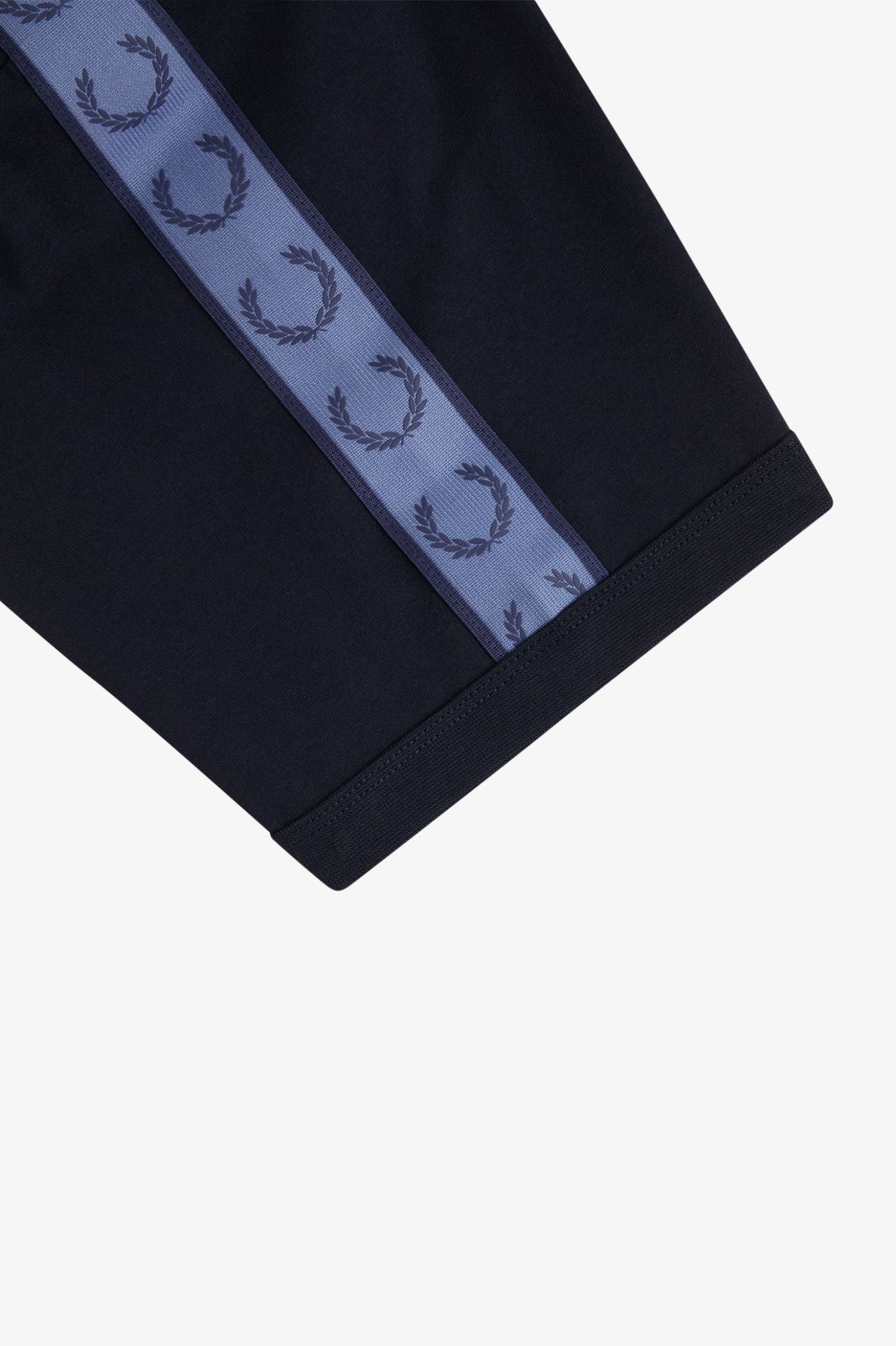 Fred Perry M4613 Contrast Tape Ringer T-Shirt 29B - Navy/Ace Blue